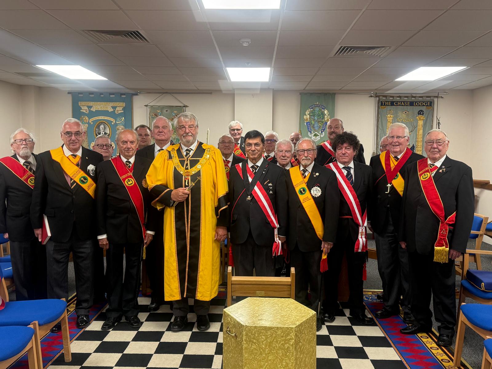 Read more about the article A Spectacular Evening of Fellowship at Tern Consistory